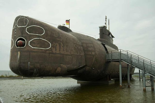 ubåt på land